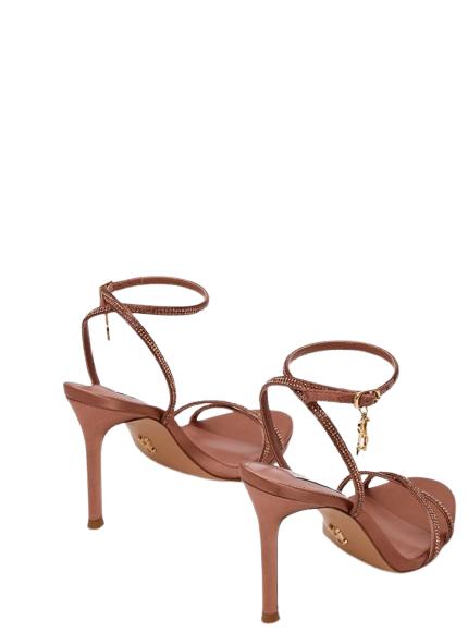 26SS 스티브매든 샌들 SMSJYPSEY CNR MS9 Mocha satin - STEVE MADDEN