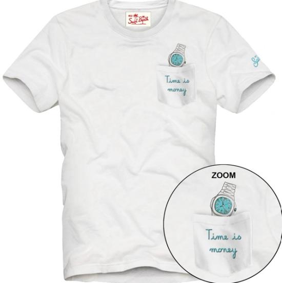 26SS 세인트바쓰 반팔 티셔츠 AUS0001 04354L01NEMB