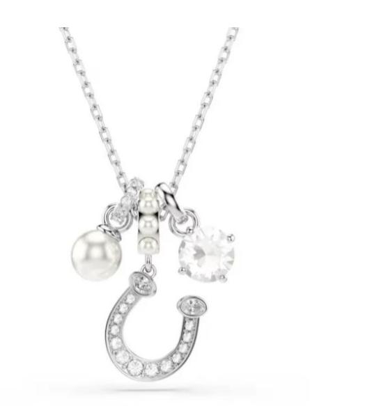 26SS 스와로브스키 목걸이/팬던트 5736247 WHI RHS