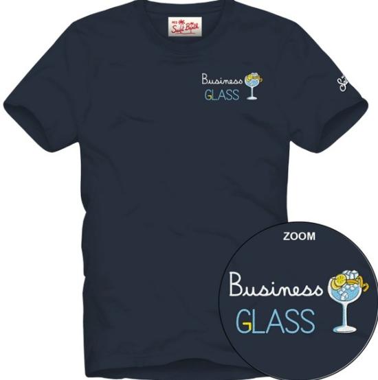 26SS 세인트바쓰 반팔 티셔츠 PORTOFINO 00164L61EMB - MC2 SAINT BARTH