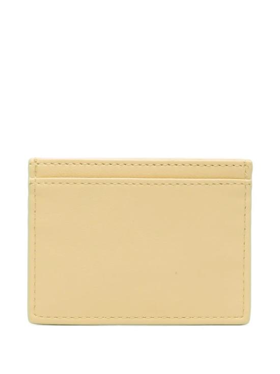 26SS 비비안웨스트우드 메탈 ORB로고 카드 지갑 54030004W S0026 E402 PASTEL YELLOW DOM - VIVIENNE WESTWOOD