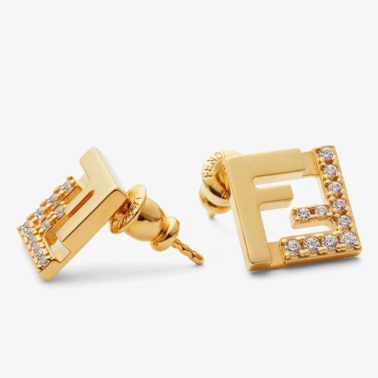 26SS 펜디 이어링 8AL294 ATEP F089U GOLD DOM - FENDI