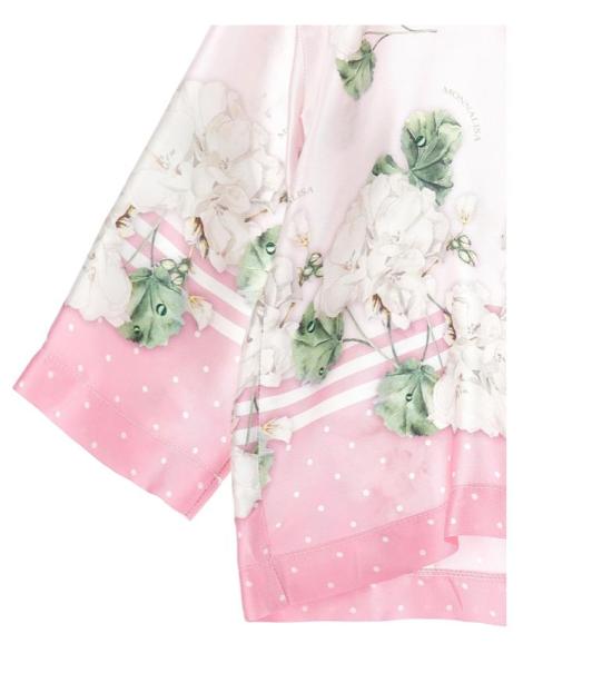 26SS [키즈] 모나리자 셔츠 71G302 7668 0091 Pink - MONNALISA