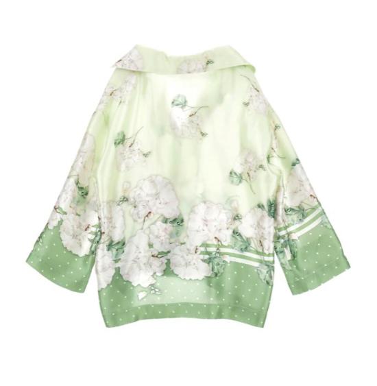 26SS [키즈] 모나리자 셔츠 71G302 7668 0020 Lime - MONNALISA