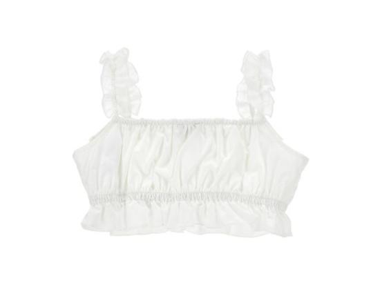 26SS [키즈] 모나리자 탑 41G305 7116 0001 White - MONNALISA