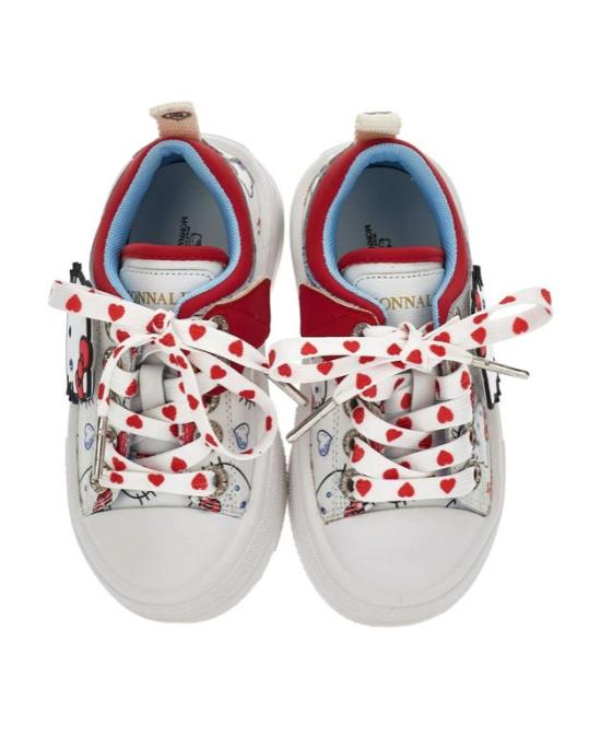 26SS [키즈] 모나리자 스니커즈 8CG007 7705 9944 White - MONNALISA