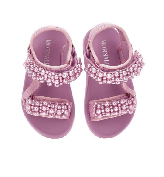 26SS [키즈] 모나리자 샌들 8CG012 7700 0065 Purple - MONNALISA