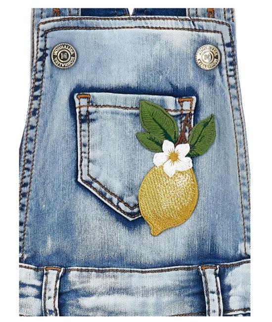 26SS [키즈] 모나리자 스커트 19G703 7013 0062 Blue - MONNALISA