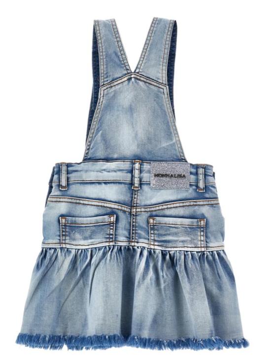 26SS [키즈] 모나리자 스커트 19G703 7013 0062 Blue - MONNALISA