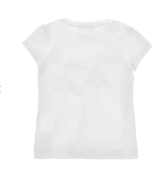 26SS [키즈] 모나리자 티셔츠 19G602 7001 0099 White - MONNALISA