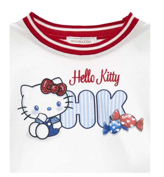 26SS [키즈] 모나리자 캐주얼 세트 19G502 7006 9956 White - MONNALISA