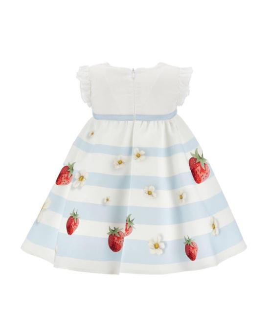 26SS [키즈] 모나리자 원피스 31G915 7105 9984 White - MONNALISA