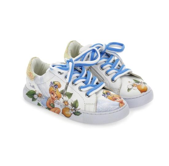 26SS [키즈] 모나리자 스니커즈 8CG006 7705 9914 White