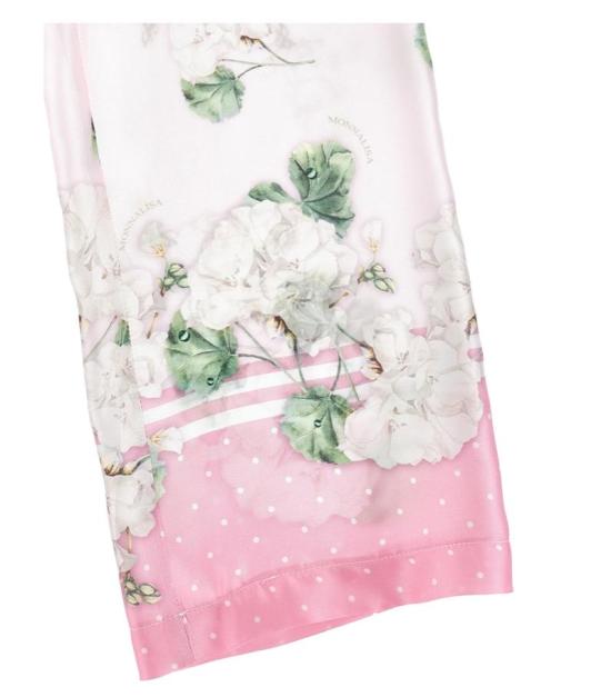 26SS [키즈] 모나리자 스트레이트 팬츠 71G403 7668 0091 Pink - MONNALISA