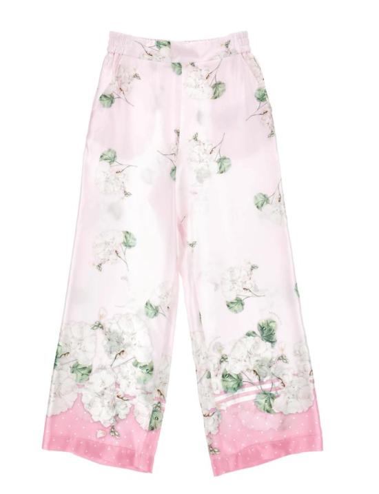 26SS [키즈] 모나리자 스트레이트 팬츠 71G403 7668 0091 Pink