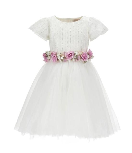 26SS [키즈] 모나리자 원피스 79G914 7743 0163 White