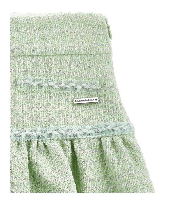 26SS [키즈] 모나리자 스커트 71G703 7312 2075 Green - MONNALISA