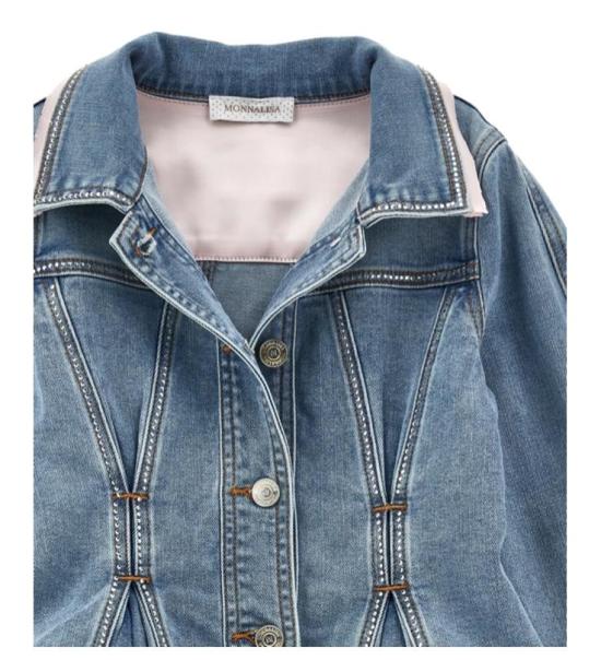 26SS [키즈] 모나리자 자켓 79G100 7015 6291 Blue - MONNALISA