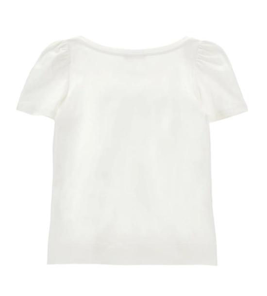 26SS [키즈] 모나리자 티셔츠 71G602 7201 0001 White - MONNALISA