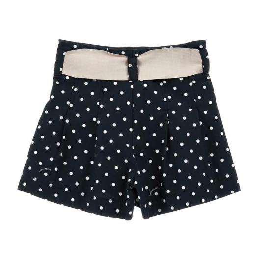 26SS [키즈] 모나리자 쇼츠/버뮤다 11G413 7600 5099 Black - MONNALISA