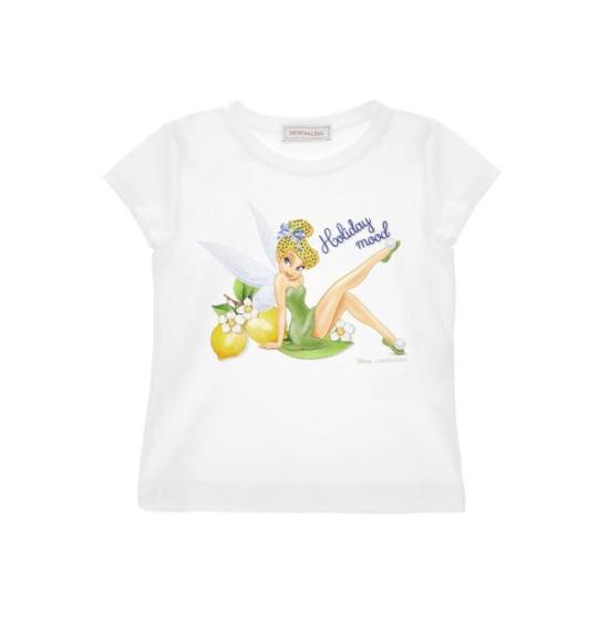 26SS [키즈] 모나리자 티셔츠 11G625 7201 0099 White