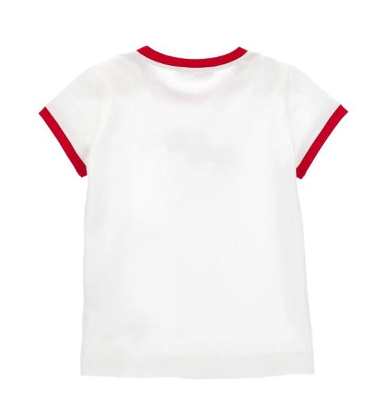 26SS [키즈] 모나리자 티셔츠 11G610 7201 9944 White - MONNALISA