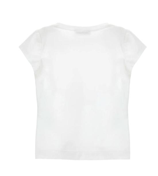 26SS [키즈] 모나리자 티셔츠 11G618 7201 0099 White - MONNALISA