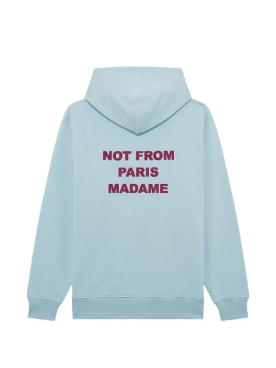 26SS 드롤드무슈 후드 티셔츠 KHO168 CO127LIGHTBLUE Clear Blue - DROLE DE MONSIEUR