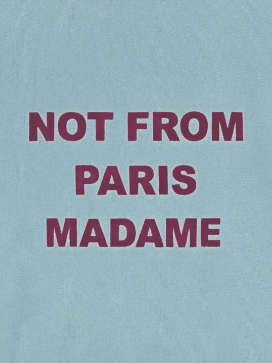 26SS 드롤드무슈 후드 티셔츠 KHO168 CO127LIGHTBLUE Clear Blue - DROLE DE MONSIEUR