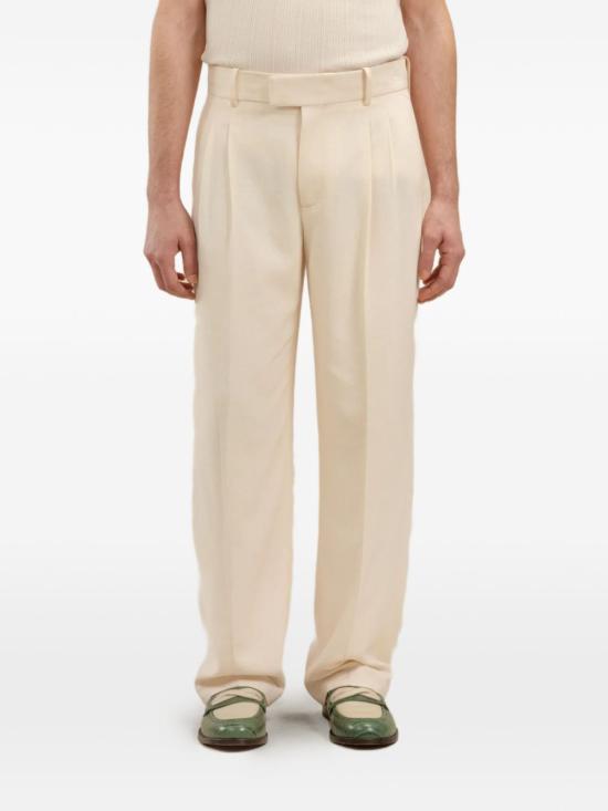 26SS 드롤드무슈 스트레이트 팬츠 KBP165 VI029OFFWHITE White - DROLE DE MONSIEUR