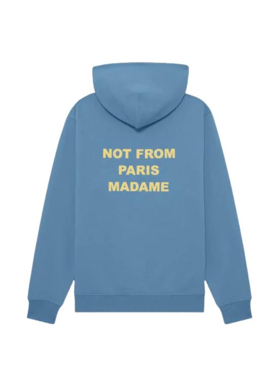 26SS 드롤드무슈 후드 티셔츠 KHO162 CO127ATLANTICBLUE Blue - DROLE DE MONSIEUR