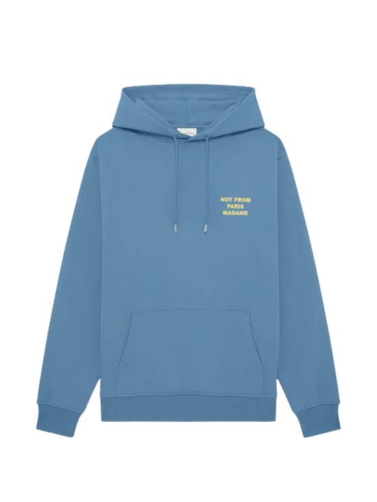 26SS 드롤드무슈 후드 티셔츠 KHO162 CO127ATLANTICBLUE Blue - DROLE DE MONSIEUR