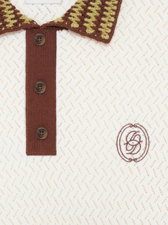 26SS 드롤드무슈 반팔 티셔츠 KPO206 CO292OFFWHITE White - DROLE DE MONSIEUR