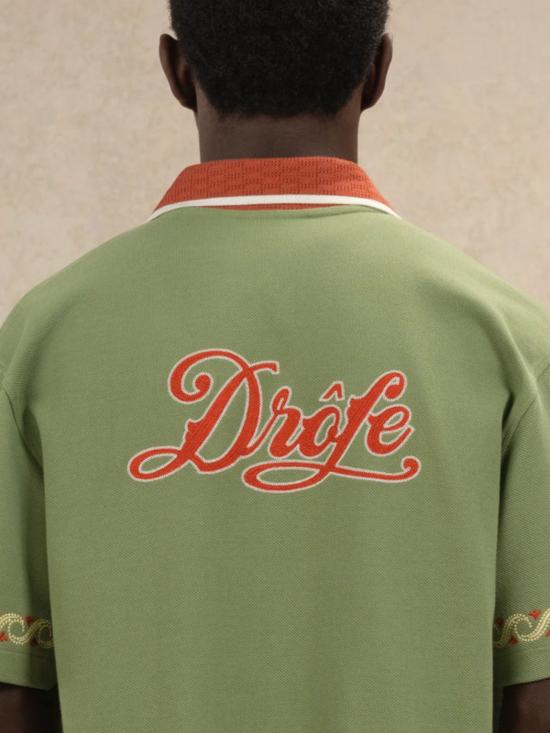 26SS 드롤드무슈 반팔 셔츠 KSH251 CO264WATERGREEN Green - DROLE DE MONSIEUR