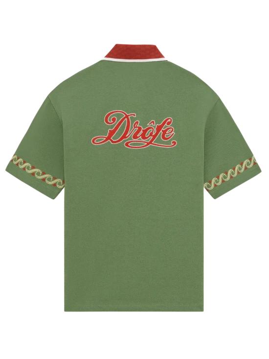 26SS 드롤드무슈 반팔 셔츠 KSH251 CO264WATERGREEN Green - DROLE DE MONSIEUR