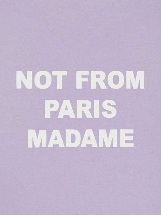 26SS 드롤드무슈 반팔 티셔츠 KTS203 CO002LAVANDER Purple - DROLE DE MONSIEUR