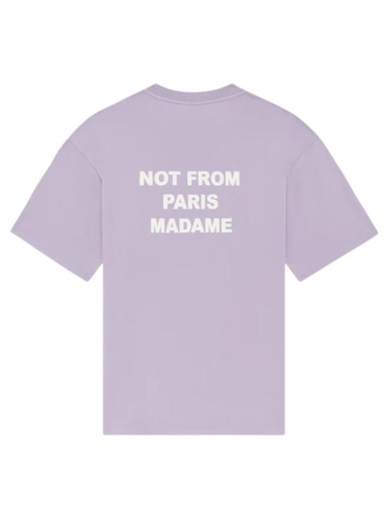 26SS 드롤드무슈 반팔 티셔츠 KTS203 CO002LAVANDER Purple - DROLE DE MONSIEUR