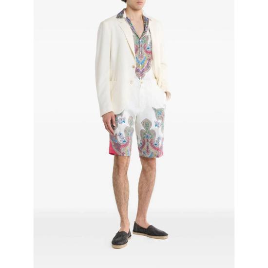  에트로 수트 자켓 아우터 블레이저 화이트 - ETRO