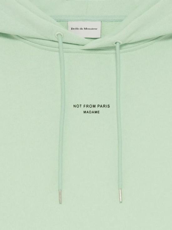 26SS 드롤드무슈 후드 티셔츠 KHO168 CO127LIGHTGREEN Green - DROLE DE MONSIEUR