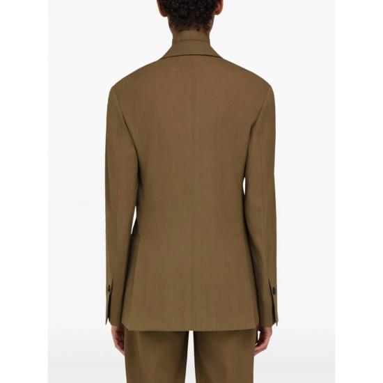  살바토레 페라가모 수트 자켓 페라가모 블레이저 브라운 - SALVATORE FERRAGAMO