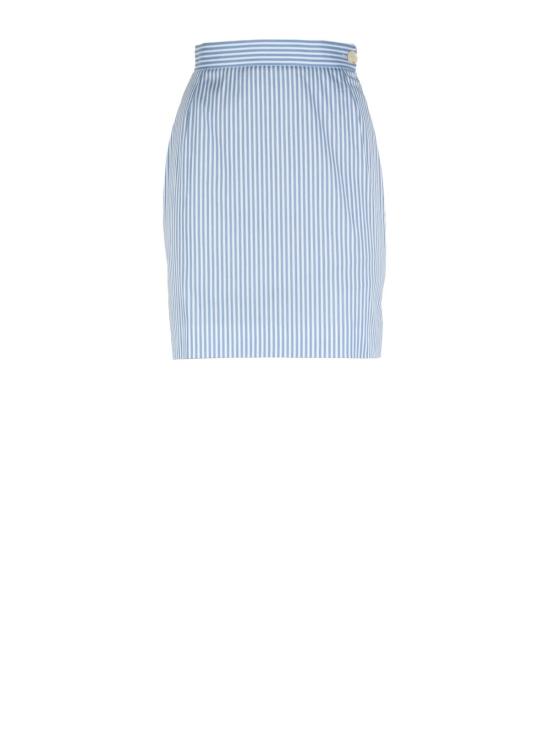  비비안웨스트우드 미디 스커트 비비안 웨스트우드  블루