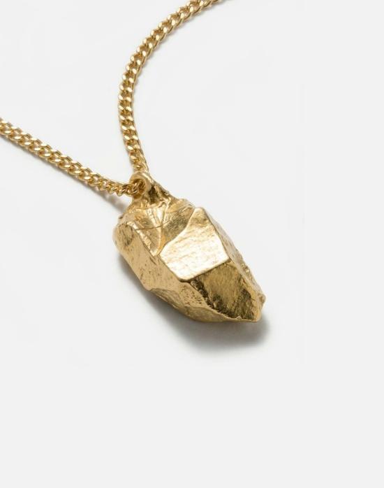  레이어스 목걸이/팬던트 스펙트럴 조각 암석 수정 펜던트 목걸이 - LLAYERS