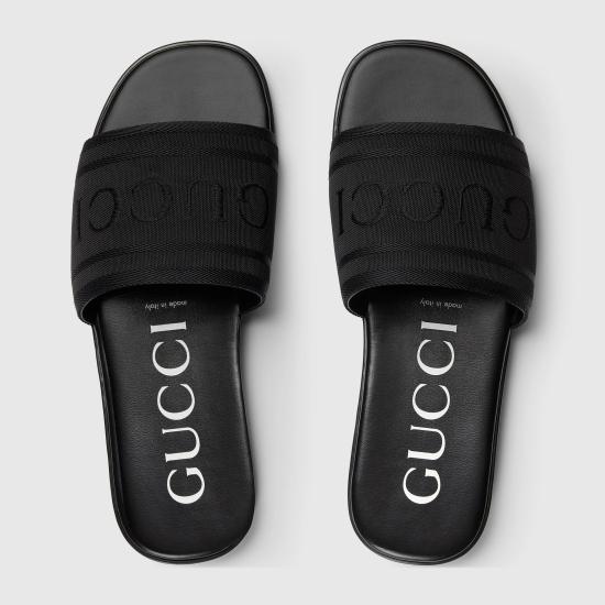 26SS 구찌 샌들 854485HAAN91000 Black - GUCCI