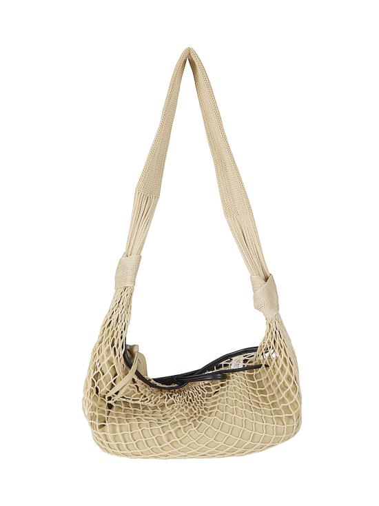 26SS 르메르 폴리에스터 네트 크루아상 필트 백 BG0128TP0006 BG204 LIGHT BEIGE