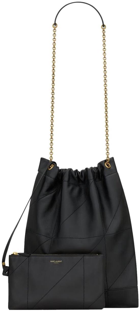  생로랑 제이미 4.3 포숑 램스킨 숄더백 781666AAB321000 BLACK - SAINT LAURENT