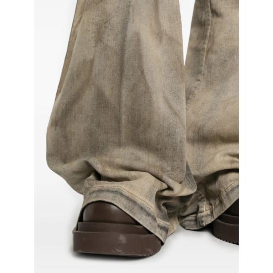  릭 오웬스 데님 팬츠 진 베이지/브라운 - RICK OWENS