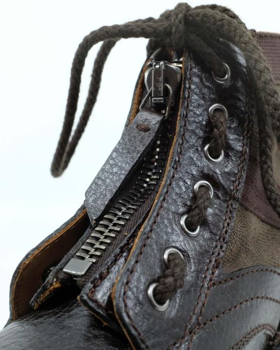  아워레가시 부츠 아워 레거시 딥 아메리카노 가죽 부시라인 - OUR LEGACY