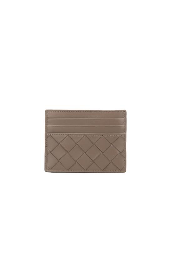 26SS 보테가베네타 인트레치아토 크레딧 카드 케이스 796324VCPP3 2355 TAUPE - BOTTEGA VENETA