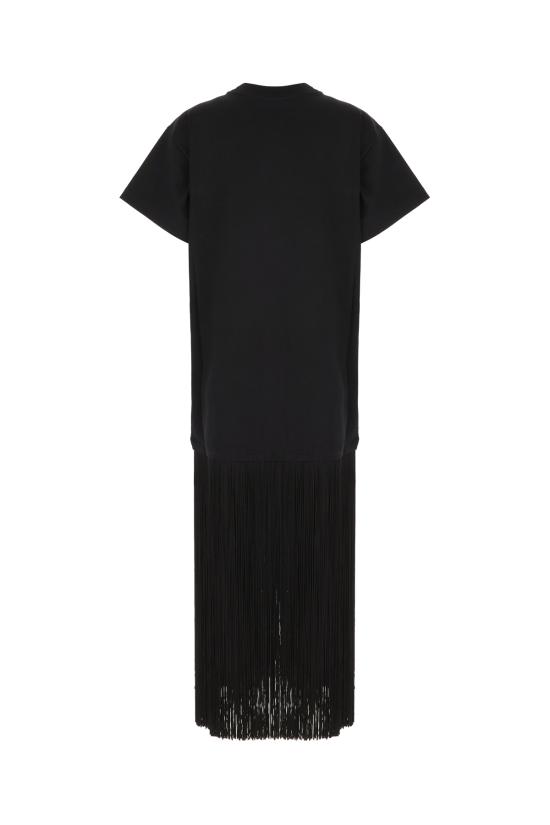 26SS 알라이아 반팔 티셔츠 AA9I0029J103C 999 NOIR - ALAIA