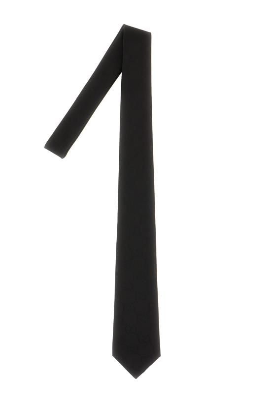 26SS 구찌 넥타이 8612994E600 1000 Nero - GUCCI